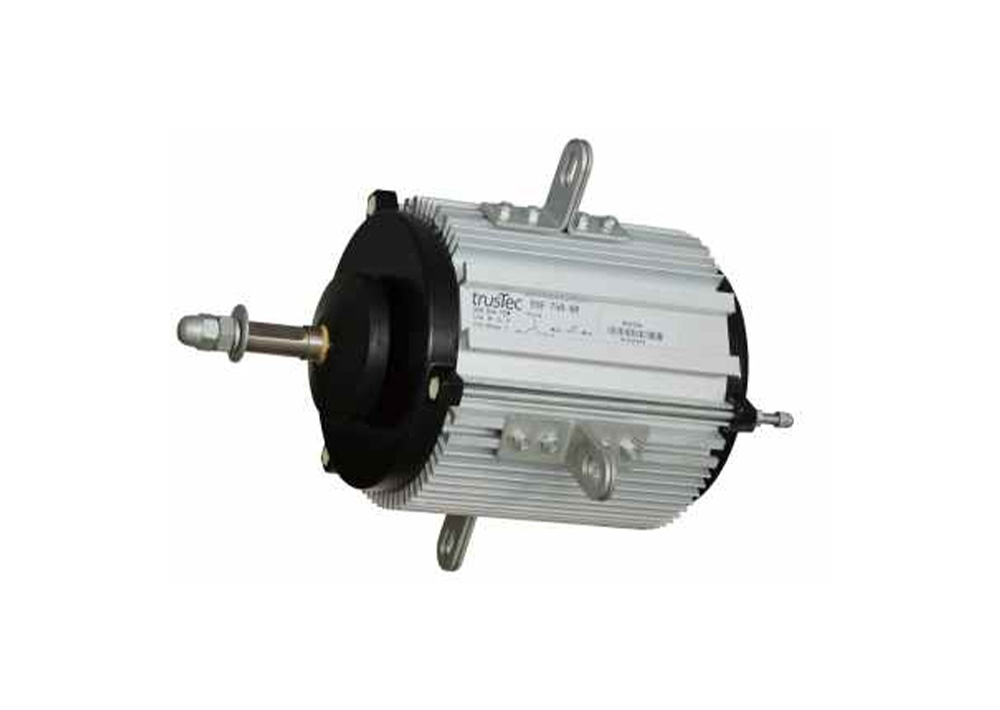 Air-cooled modular unit motor