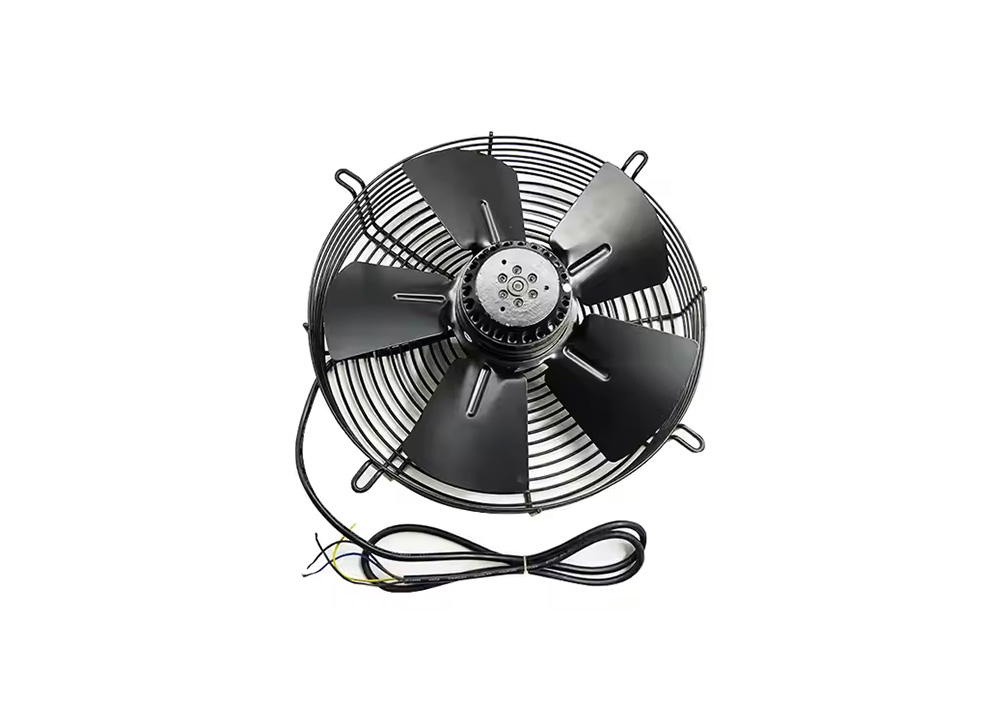 External rotor axial flow fan