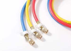 High-pressure explosion-proof refrigerant charging pipe