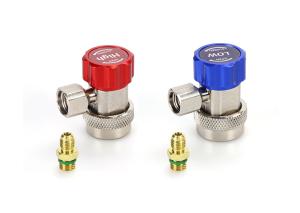 Refrigerant-charging-connector