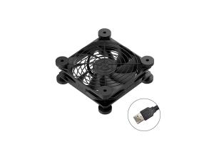 USB switch AV cabinet cooling fan
