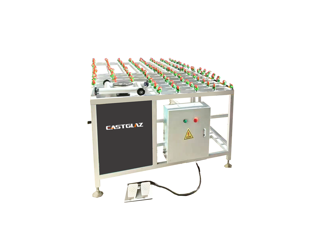 Rotated Sealant Spreading Table