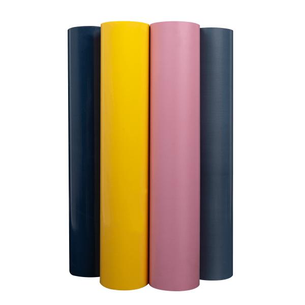 Heat Press Vinyl  Flock Htv Flock Heat Transfer Vinyl Rolls Sticker Sheet for Clothing  Jersey Flock Vinyl Transfer