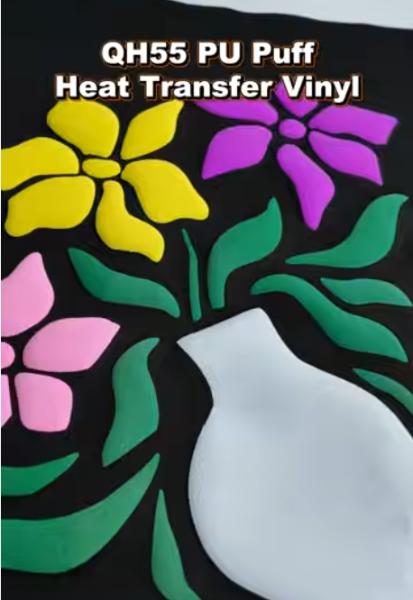 QH55 PU Puff Heat Transfer Vinyl