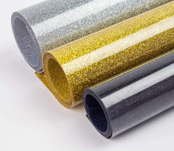 What application pressures yield the best glitter htv adhesion?