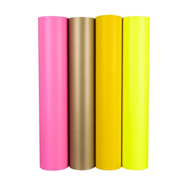 PU HTV Black White Film 50cm Heat Transfer Vinyl Film Roll for Clothing