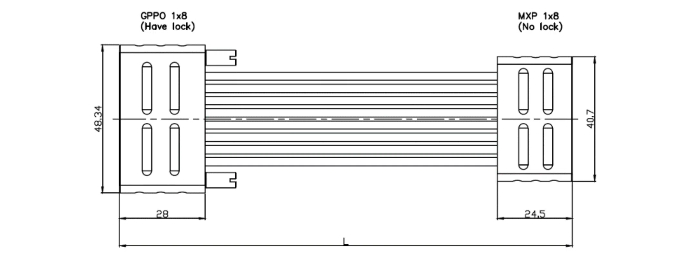RCHD-HS08-xxxS-4NC1-40GHz-60GHz Multi-Channel Test Assembly