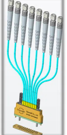 RCA9-WM08-xxxS-9YS-90GHz Multi-Channel Test Assembly