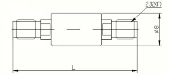 RAxxA2-22KK-40-Attenuator