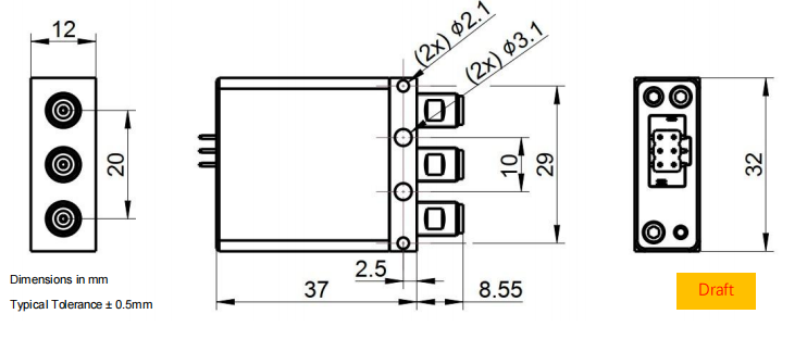 SWH-1P2T-40-0N-RF Switch
