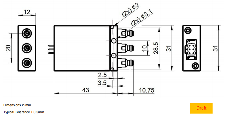 SWH-1P2T-110-1N-RF Switch
