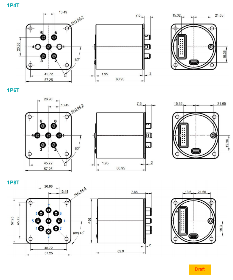 SWH-1P4_6_8T-26-xNT-RF Switch