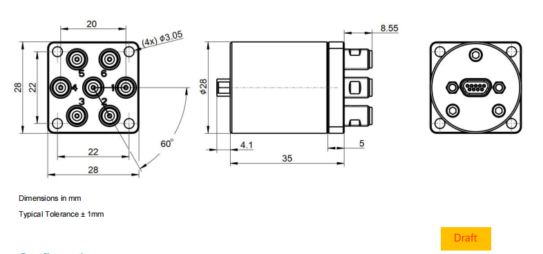 SWH-1P6T-40-0DM-P-RF Switch